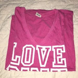 Victoria’s Secret pink vneck